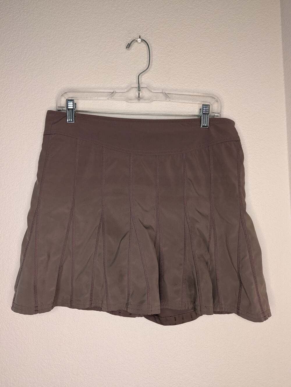 Athleta Women's Pleated Athletic Skort 6 Purple Tennis Golf Athleisure Preppy